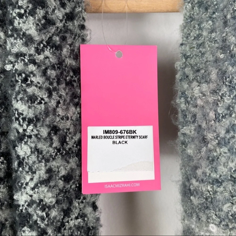 Isaac Mizrahi | Marled Boucle Eternity Scarf